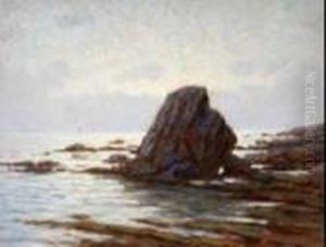 Marina Con Scoglio by Renuccio Renucci