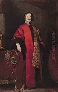 Portrait of the Knight Giovanni Grimani, c.1640 by Bernardo Strozzi