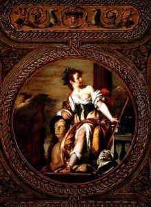 Allegory of Sculpture, from the ceiling of the library, 1635 Allegory of Sculpture, from the ceiling of the library, 1635