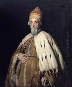Doge Francesco Erizzo 1566-1646, c.1631 by Bernardo Strozzi