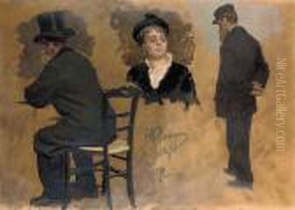 Two Studies For Arthur Meyer - view 1