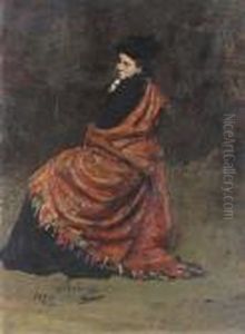 Study For A Parisian Cafe: A Woman Seated