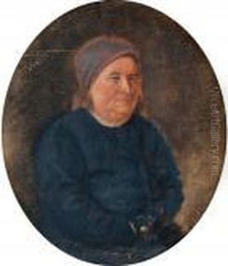 Repin's Godmother Marfa Vasilievnaradova by Repin Iliya