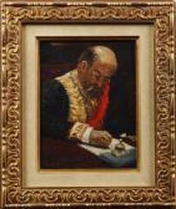 Figural Study From The Formal Session Of Thestate Council