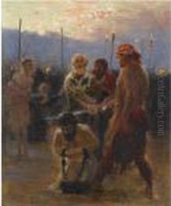 Study For St. Nicholas Of Myra by Repin Iliya