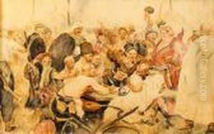 Scene De Marche by Repin Iliya