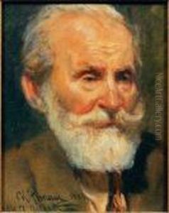 Portrait Du Savant Pavlov