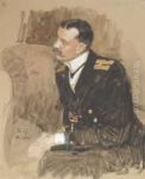 Mixed Media On Paper, Mounted On
Cardboard, Inscribed, Dated, At The Upper Margin Inscribed "a - view 1