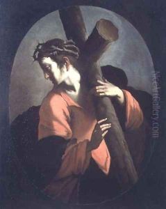 Christ Carrying the Cross, c.1608-09 by Bernardo Strozzi