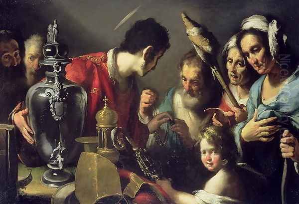 The Charity of St. Lawrence - view 1