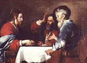 Supper at Emmaus 2 by Bernardo Strozzi