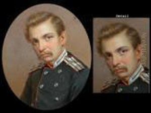 Mann In Uniform by Repin Iliya