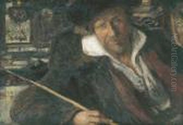 Self-portrait - view 1