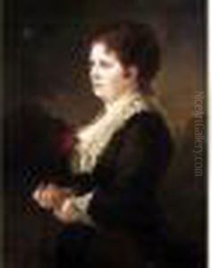 Portrait Of A Lady With A Rose Portrait Of A Lady With A Rose