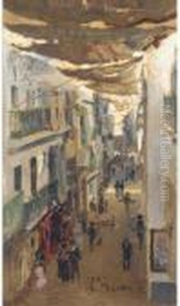 A Street In Seville - view 1