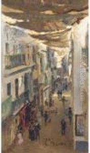 A Street In Seville by Repin Iliya