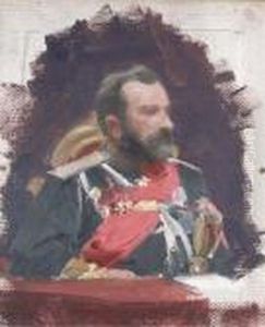 Portrait Of General Aleksei Nikolaevich Kuropatkin by Repin Iliya