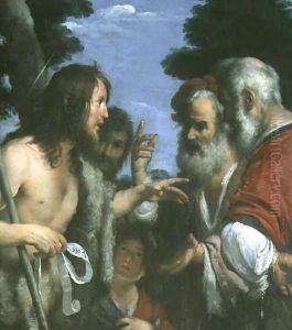 The Sermon of St. John the Baptist, c.1644 by Bernardo Strozzi
