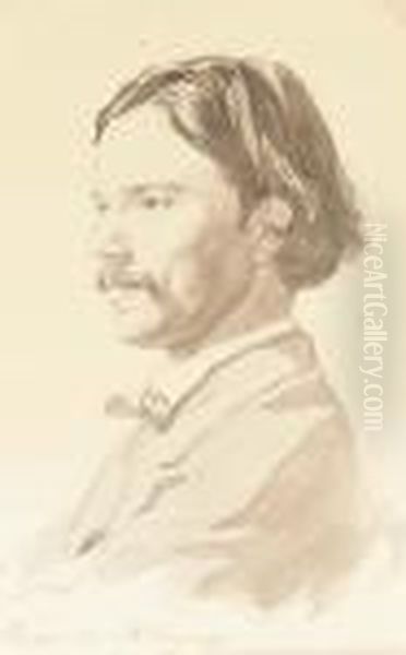 Portrait Of A Man, Facing Right - view 1