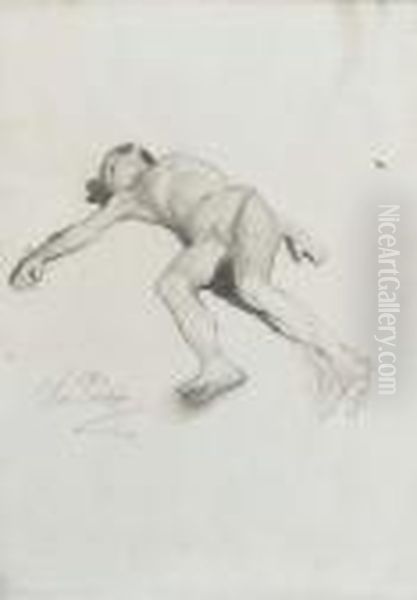 A Reclining Boy - view 1
