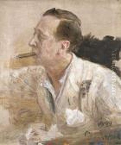 Portrait Of The Painter Antti Faven - view 1