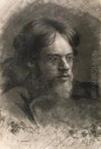 Portrait Of The Artist Nikolai Nikanorovich Dubovskii Portrait Of The Artist Nikolai Nikanorovich Dubovskii