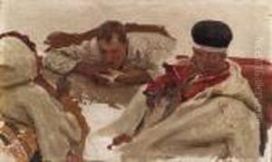 Studies Of Ukrainian Peasants by Repin Iliya