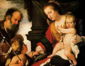 Holy Family with St. John the Baptist by Bernardo Strozzi