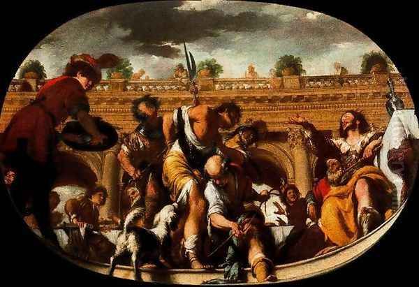 The Parable of the invited unworthy - view 1