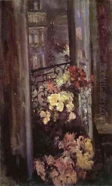 A Parisian Balcony 1908 - view 1