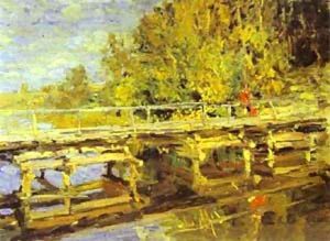 Autumn On Bridge Autumn On Bridge