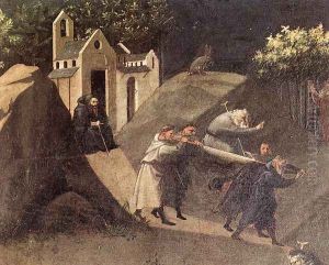 Thebaid (detail) by Gherardo Di Jacopo Starnina