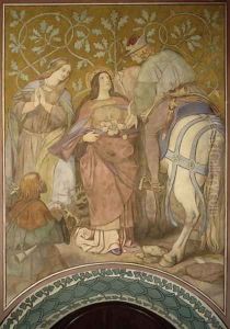 The Rose Miracle, c.1845-55 by Moritz Ludwig von Schwind