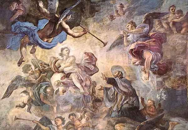 Saint Cajetan Appeasing Divine Anger - view 1