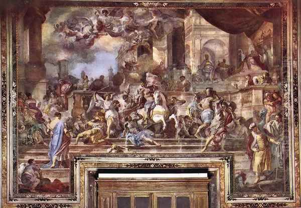 Expxulsion Of Heliodorus From The Temple - view 1