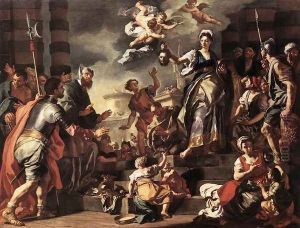 Judith with the Head of Holofernes 1728-33 by Francesco Solimena