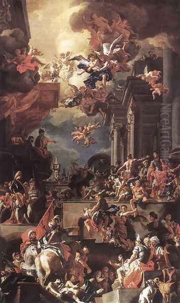 The Massacre of the Giustiniani at Chios - view 1
