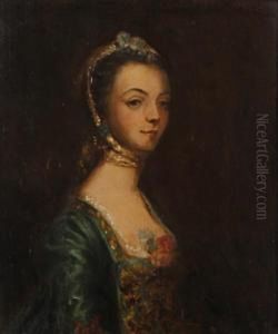 Portrait Of Anne Daughter And Heir Of George Speke Of Lackington