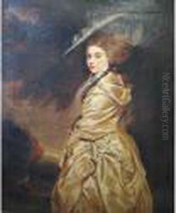 Portrait Of Lady Henrietta Herbert by Sir Joshua Reynolds