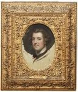 Portrait Sketch Of A Gentleman, Unfinished by Sir Joshua Reynolds