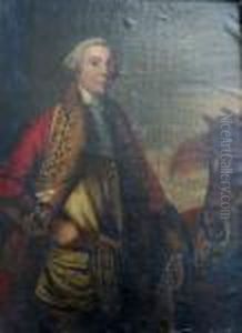 Portrait Of Sir George Sackville by Sir Joshua Reynolds