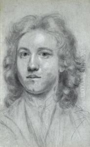 Portrait Of The Artist Aged Seventeen by Sir Joshua Reynolds