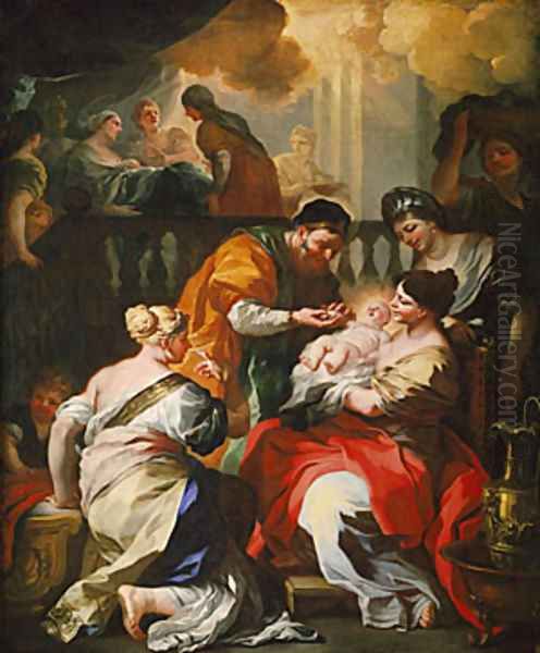 The Birth of the Virgin ca 1690 - view 1