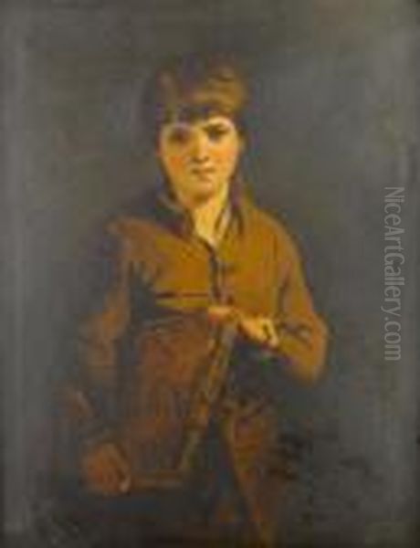 Boy With A Portfolio - view 1