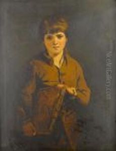 Boy With A Portfolio by Sir Joshua Reynolds