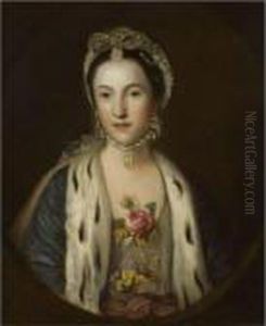 Portrait Of A Lady by Sir Joshua Reynolds