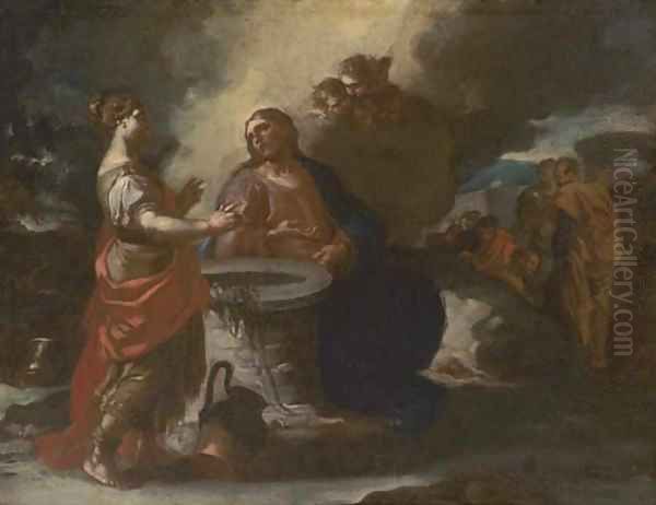 Christ and the Woman of Samaria - view 1