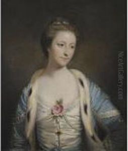 Portrait Of Mary Barnardiston by Sir Joshua Reynolds