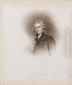 Portrait Of The Rt Hon Richard Brinsley Sheridan by Sir Joshua Reynolds