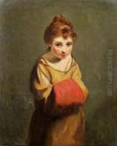 Madchen Mit Muff/ "the Girl With The Muff" by Sir Joshua Reynolds